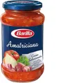Produktbild: Barilla Amatriciana Nudel sauce mit Tomaten Speck und Chili 300g aus italien