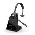 Produktbild: Jabra Engage 75 On-Ear Dect Mono Headset - Skype for Business zertifizierter drahtloser Kopfhörer mit Noise-Cancelling für Tischtelefone und Softphones - schwarz - EU-Version