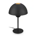 Produktbild: Nachttischlampe mit Kabelschalter E14 Lampe Tischlampe 28,2 cm Schwarz
