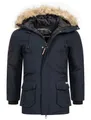 Produktbild: Geographical Norway Parka Herren Winter Jacke Outdoorjacke Winter Parka warm gesteppt Steppjacke