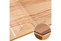 Produktbild: ANRO Tischdecke KLARA wasserdicht 1,5mm Tischschutzfolie glasklar glatt Geruchsneutral (Rolle 1-tlg, eine Folie), Pflegeleicht 70x100cm Uni-Einfarbig Transparent