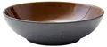 Produktbild: BITZ Salatschüssel, Schüssel/Schale aus Steinzeug, Spülmaschinenfest, Durchm. 24 cm, Schwarz/Amber