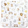 Produktbild: TupTam Baby Wickeltischauflage mit Baumwollbezug Gemustert, Farbe: Tierkreiszeichen, Größe: 70 x 60 cm
