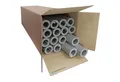 Produktbild: Scorprotect® Steinwolle voller Karton PE Rohrisolierung graue, selbstklebend 1 Meter Stangen