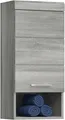Produktbild: Badezimmer Hängeschrank Badschrank Schrank Soul, Holzwerkstoff, rauchsilber