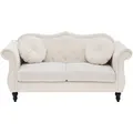 Produktbild: Beliani 2-Sitzer-Sofa, Beige, Textil, 165x91x83 cm, Wohnzimmer, Sofas & Couches, Sofas, 2-Sitzer Sofas