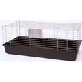 Produktbild: Ollesch Kleintierkäfig Rabbit 120 cm 120 x 59 x 50, silber/schwarz - Schwarz