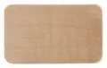 Produktbild: Gözze Badematte Badvorleger Badteppich Badläufer Polyester sand 60 x 100 cm