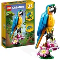 Produktbild: LEGO 31136 Creator 3-in-1 Exotischer Papagei, Frosch und Fisch Oster-Geschenk