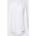 Produktbild: Hanro Nachthemd mit unifarbenem Design und Knopfleiste in Weiss, Größe M
