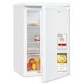 Produktbild: Exquisit Kühlschrank ohne Gefrierfach, 126 Liter, 55 cm Breit, Freistehend, Kompakt, Temperaturregelung, LED-Licht, KS516-V-040D weiss