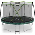 Produktbild: KINETIC SPORTS Trampolin Federlos-Design 'Bungee Safety Elite' Ø 244/305/366 cm - TÜV Rheinland, AirMAXX Sprungtuch-Technologie, Ultraleise, Outdoor Gartentrampolin für Kinder & Erwachsene