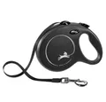 Produktbild: flexi Flexileine FLEXI Rollleine New CLASSIC Gurt - 8m, bis 50kg Farbe: Schwarz