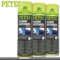 Produktbild: Petec 3x 500ml Silikonentferner-Spray Fett Metall Glas Reiniger Maschinen Auto