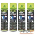 Produktbild: 4x PETEC 500ml SILIKONENTFERNER SPRAY SILICON ENTFERNER ENTFETTER
