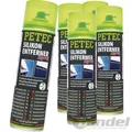Produktbild: 5x 500 ML 70950 PETEC SILIKONENTFERNER SPRAY LACKREINIGER SILIKONREINIGER