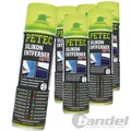 Produktbild: 6x 500 ML 70950 PETEC SILIKONENTFERNER SPRAY LACKREINIGER SILIKONREINIGER