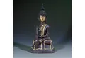 Produktbild: Asien LifeStyle Buddhafigur Lacquerware Buddha Statue Burma Skulptur 73 cm groß