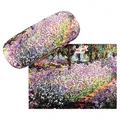 Produktbild: VON LILIENFELD Brillenetui Claude Monet: Der Garten Kunst Motiv Etui Brille Mikrofaser Brillenputztuch Brillenbox Stabiles Hardcase Set mit Stoff bezogen