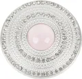 Produktbild: styleBREAKER Brosche Runde Magnet Brosche mit großer Perle und Strass (1-tlg)