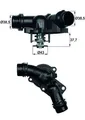 Produktbild: 1x MAHLE TM 13 97 Thermostat Kühlmittel für BMW