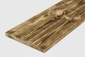 Produktbild: Rettenmeier Leimholzplatte Kiefer geflammt 200 x 40 x 1,8 cm