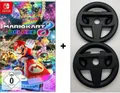 Produktbild: Mario Kart 8 Deluxe inkl. Lenkräder Nintendo Switch Spiel  Mariokart Mario-Kart