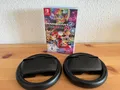 Produktbild: Nintendo Switch/Switch Lite Spiel - Mario Kart 8 Deluxe + 2 Lenkräder - OVP