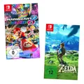 Produktbild: Mario Kart 8 Deluxe + Zelda Breath of the Wild Nintendo Switch Spiel Bundle OVP