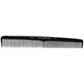 Produktbild: HERCULES SÄGEMANN - Premium Haarschneidekamm | Hochwertiger Naturkautschuk Kamm für präzise Schnitte und sanft zu Haar und Kopfhaut. | Farbe: Schwarz | Größe: 7 Zoll