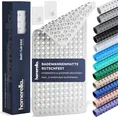 Produktbild: ® Badewannenmatte rutschfest 88x39cm INKL. HAKEN Rutschfeste Badematte BPA fr...