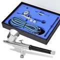 Produktbild: vidaXL Airbrush-Set 0,2/0,3/0,5 mm Düsen