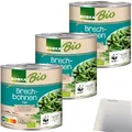 Produktbild: Edeka Bio Brechbohnen fein sortiert 3er Pack (3x400g Dose) + usy Block