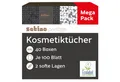 Produktbild: Satino by WEPA Kosmetiktücher aus der Flachbox - 2-lagig - super soft - 100 Tücher pro Box (40-St)
