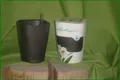 Produktbild: 2x (a 16,85€/St.) Blumentopf Lechuza DELTINI Komplettset anthrazit