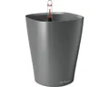 Produktbild: Pflanzvase Lechuza Deltini Kunststoff Ø 14 cm H 18 cm anthrazit inkl. Pflanzeins