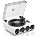Produktbild: Plattenspieler mit Lautsprecher Bluetooth Retro Vinyl Player Phono Vorverstärker