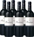 Produktbild: Bordeaux AOC Rouge, Trockener Rotwein aus Frankreich, 6 x 750ml