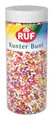 Produktbild: RUF Kunterbunte Nonpareilles, Zucker-Perlen, Streu-Dekor in bunten Farben, Mini Zucker-Kugeln zum Verzieren von Eis, Torten und Muffins