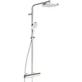 Produktbild: Hansa Viva Duschsystem mit Thermostatarmatur Chrom 65159201