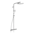 Produktbild: Hansa Duschsystem HANSAVIVA Regenbr., Thermostat, Wandmontage, chrom
