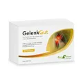 Produktbild: Aura Natura® GelenkGut – Glucosamin & Chondroitin Gelenkkapseln angereichert mit Vitamin C und Kollagen – 60 Tabletten – 1 Monat Vorrat