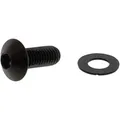 Produktbild: Linsenschraube JMP M8x1,25mm 20mm Edelstahl V4A schwarz
