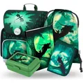 Produktbild: BAAGL SET 5 Ergo Dragon: Aktentasche, Federmäppchen, Tasche, Ordner, Box - Grün