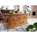 Produktbild: Couchtisch Akazie 90x90x50 honig lackiert OXFORD #0320