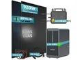 Produktbild: SUNNIVA® 920W Balkonkraftwerk mit 2,24 kWh Speicher Marstek B2500-D, BIFAZIAL FULLBLACK komplett Steckdose, PV Solaranlage Komplettset mit Solarspeicher, 2x 460W N-Type Glas-Glas Bifacial Module