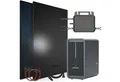 Produktbild: SUNNIVA Balkonkraftwerk 920W mit 2,24 kWh Speicher Marstek B2500-D, (BIFAZIAL FULLBLACK komplett Steckdose, PV Solaranlage Komplettset mit Solarspeicher, 2x 460W N-Type Glas-Glas Bifacial Module)