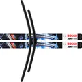 Produktbild: 2x Scheibenwischer Wischblatt 3397118979 600mm/475mm AeroTwin SET BOSCH A979S