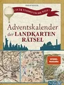 Produktbild: Adventskalender der Landkartenrätsel. In 24 Etappen um d... | Buch | Zustand gut