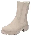 Produktbild: Chelseaboots mit breitem Stretch an der Seite, Gr. 43, creme